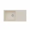 RealStone Assos P011 86 XL Tezgah Üstü Antrasit Granit Eviye