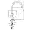 ECA ÇİFT AKIŞLI (DUAL FLOW) EVİYE BATARYASI