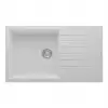 Real P014 LOADİKYA 86 XL Beyaz Granit Mutfak Eviyesi 86X50 cm