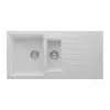 RealStone Troya P005 100 Tezgah Üstü Beyaz Granit Eviye