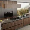 RealStone Troya P005 100 Tezgah Üstü Krem Granit Eviye