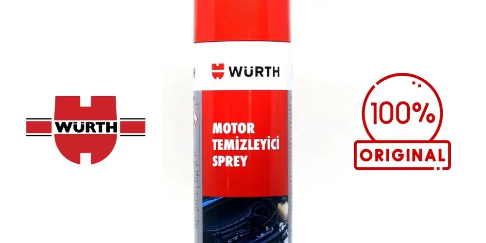 WÜRTH Hızlı Motor Temizleme Spreyi 500 ml: Pratik ve Etkili Temizlik Çözümü