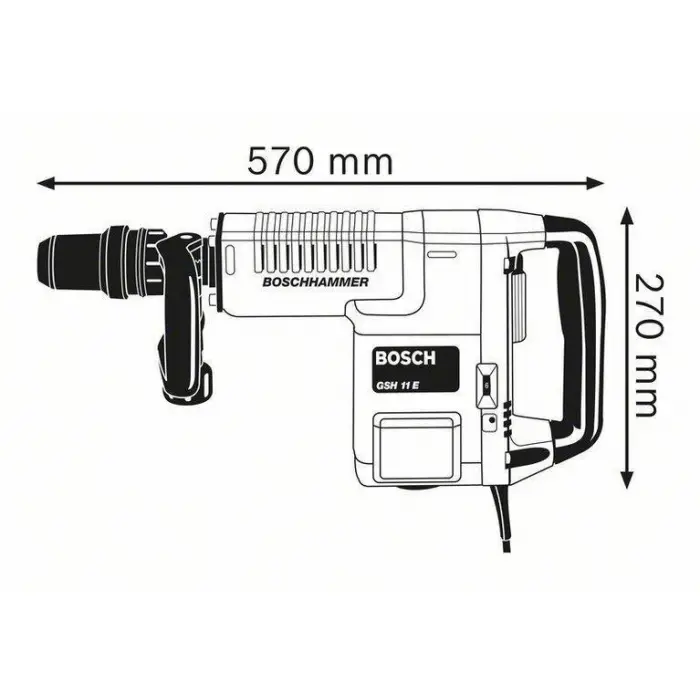 BOSCH GSH 11 E KIRICI