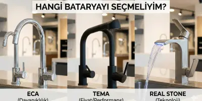 Hangi Bataryayı Seçmeliyim? Mutfak ve Banyo Bataryası Alırken Dikkat Edilmesi Gereken 5 Altın Kural