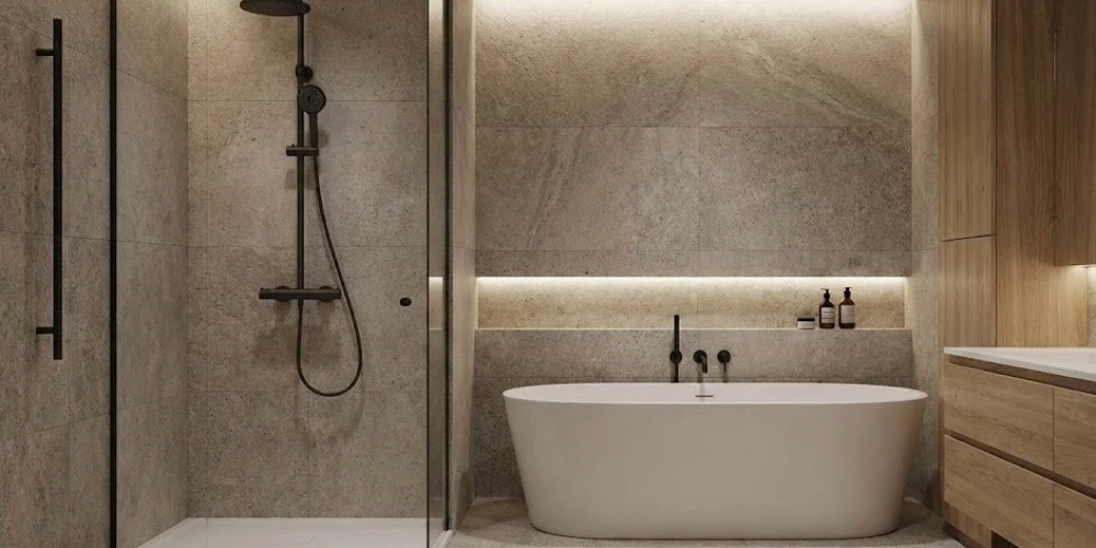 2026 Banyo Trendleri: Parlak Kromdan Mat Siyaha Geçiş