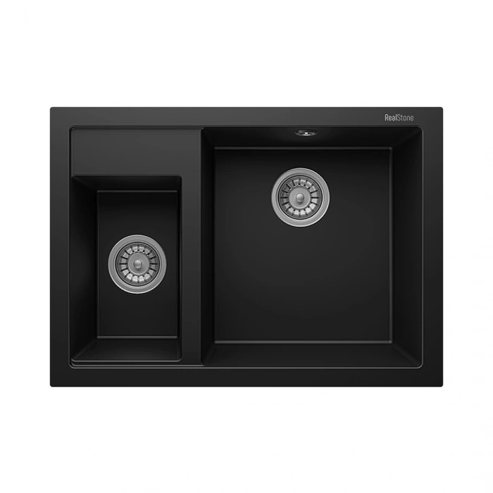 RealStone P016 Kapadokya Antrasit Granit Eviye