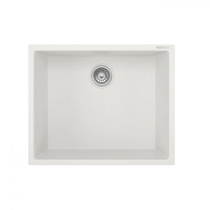 REAL STONE STEEP 50X40 BEYAZ GRANİT EVİYE