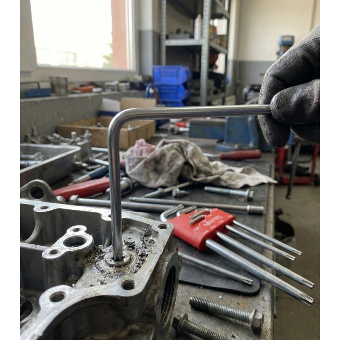 NOVAX TORX ALYAN ANAHTAR UZUN 8 Lİ SET