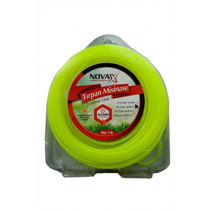 NOVAX TIRPAN MİSİNA ALTIGEN 3,3 MM 45 MT