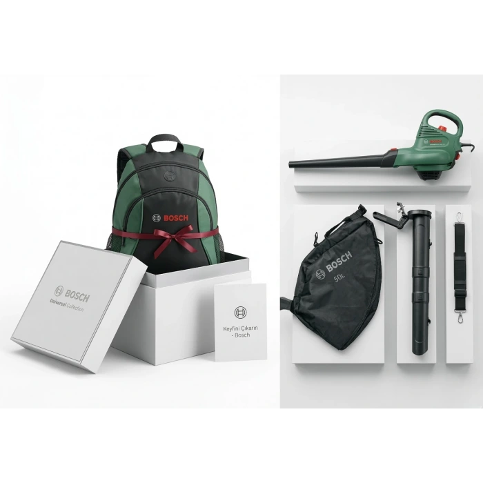 BOSCH UNIVERSAL GARDEN 3000 YAPRAK ÜFLEME VE TOPL.