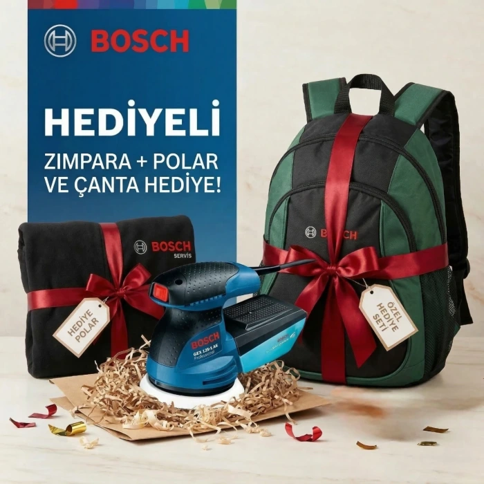 BOSCH GEX 125-1 AE EKSANTRİK ZIMPARA MAKİNASI