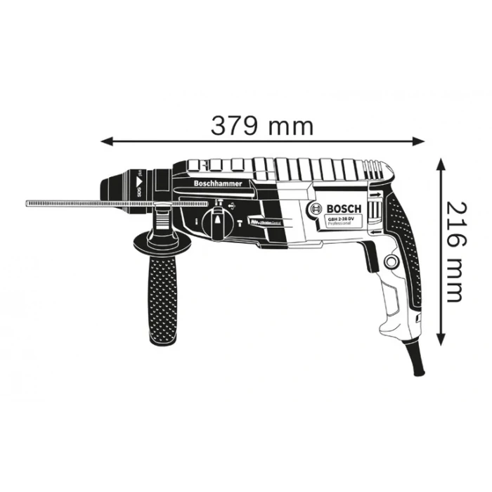 Bosch GBH 2-28 880 W  KIRICI DELİCİ