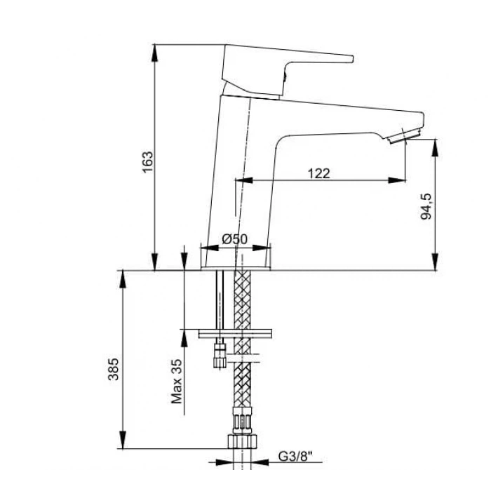 ECA DALİA LAVABO BATARYASI 102188111