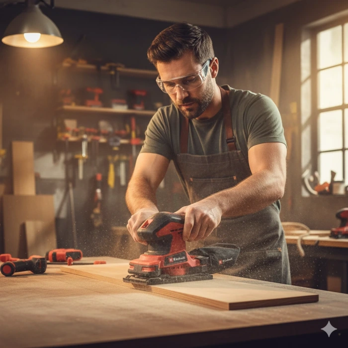 EİNHELL TC-OS 18/187 Lİ SOLO AKÜLÜ ZIMPARA