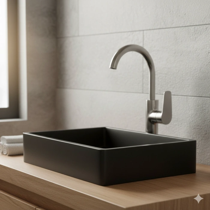 KALE TANDEM DÖNER BORULU LAVABO BATARYASI F.NİKEL