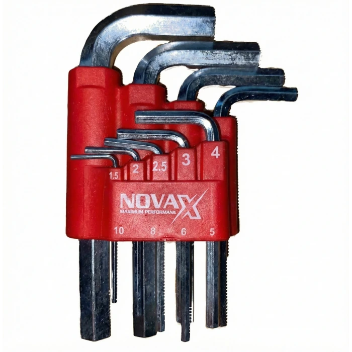 NOVAX ALYAN ANAHTAR SET KISA 9LU