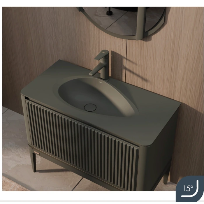 REAL STONE AVOKADO GRANİT BANYO LAVABOSU