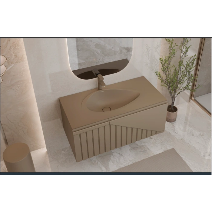 REAL STONE AVOKADO GRANİT BANYO LAVABOSU