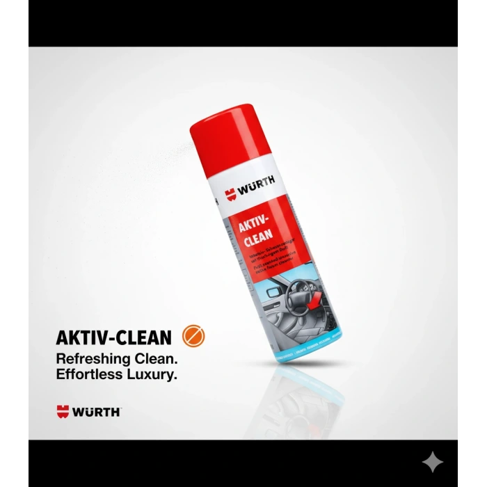 WÜRTH AKTİF TEMİZLEME KÖPÜGÜ 500 ML