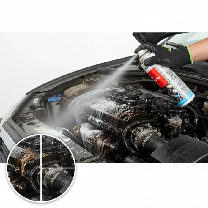 WÜRTH HIZLI MOTOR TEMİZLEME SPREYİ 500 ML