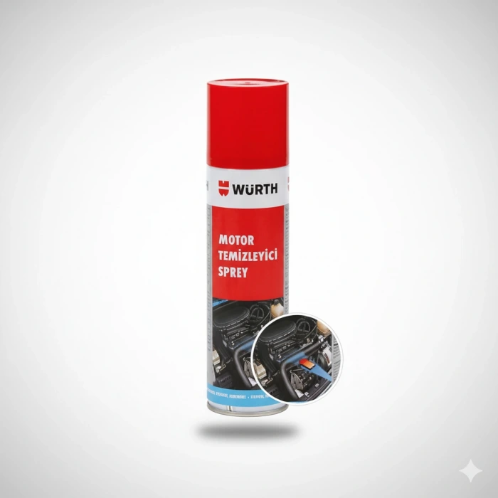WÜRTH HIZLI MOTOR TEMİZLEME SPREYİ 500 ML