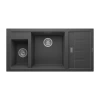 RealStone P022 Aspendos 1.5 Gözlü Tezgah Üstü Granit Eviye