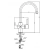 ECA ÇİFT AKIŞLI (DUAL FLOW) EVİYE BATARYASI