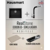 Real Stone Gordion 60 Granit Eviye + Sümela Bataryası Seti