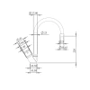 TEMA TULİP LAVABO BATARYASI 61092