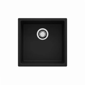 Real Stone Steep 45×40 Siyah Granit Mutfak Eviyesi