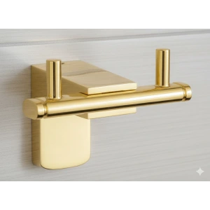 TEMA PREMİUM BORNOZ ASKILIK İKİLİ (ALTIN)