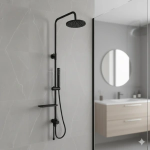 RAIN MARE DUŞ BARI Mat SİYAH