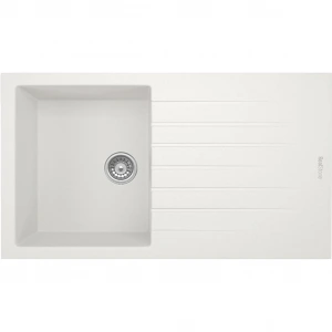 RealStone P004 Troya 86 Beyaz Granit Eviye