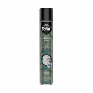 SELSİL PU MONTAJ KÖPÜĞÜ 750 ML/845 GR TAB.TURKUAZ