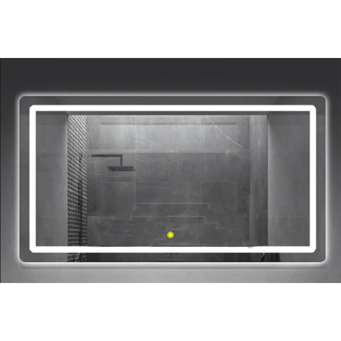 (h)80x100 cm Kumlamalı Ledli Banyo Aynası