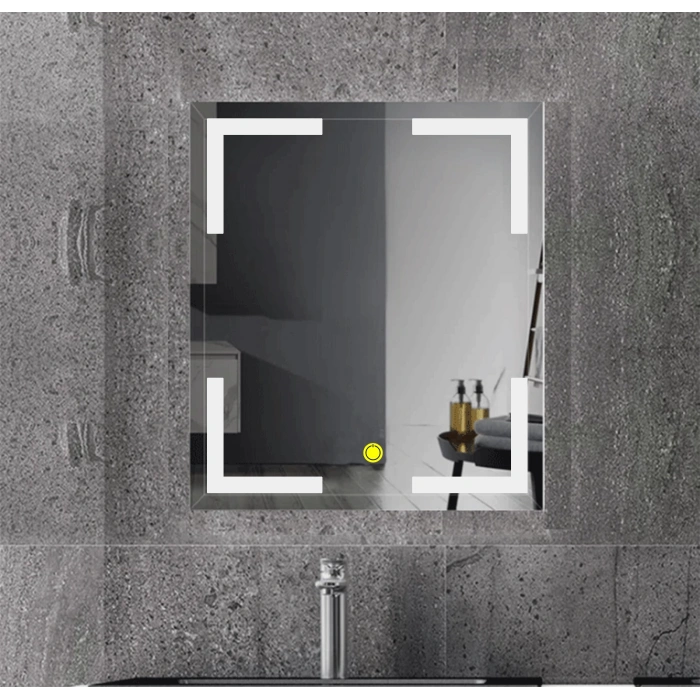 60x80 cm Kumlamalı Ledli Banyo Aynası