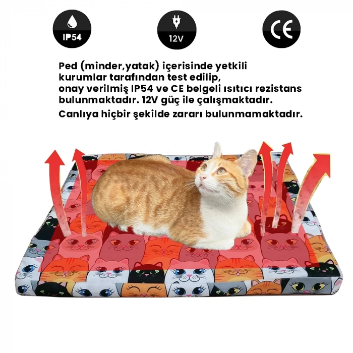 Evcil Hayvan Isıtıcı Ped 45X50cm