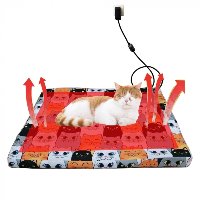 Evcil Hayvan Yatağı Isıtıcılı 45X50cm