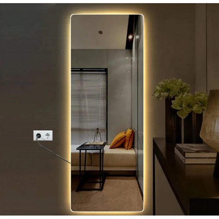 Ledli Boy Aynası 50x150(h)cm