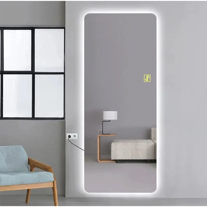 Ledli Dokunmatik Tuşlu Boy Aynası 50x150(h)cm