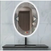 60x80(h) cm Buğu Çözücülü Dokunmatik Işıklı Ledli Elips Banyo Aynası