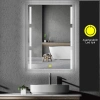 70x100 cm Kumlamalı Ledli Banyo Aynası