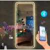 Bluetootlu Kumlama Ledli Dokunmatik Tuşlu Boy Aynası 50x150(h)cm