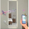 Bluetootlu Ledli Dokunmatik Tuşlu Boy Aynası 50x150(h)cm