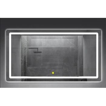 (h)80x100 cm Kumlamalı Ledli Banyo Aynası