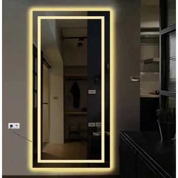 Kumlama Ledli Boy Aynası 50x150(h)cm