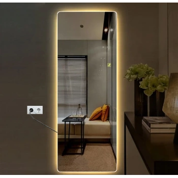 Ledli Dokunmatik Tuşlu Boy Aynası 50x150(h)cm