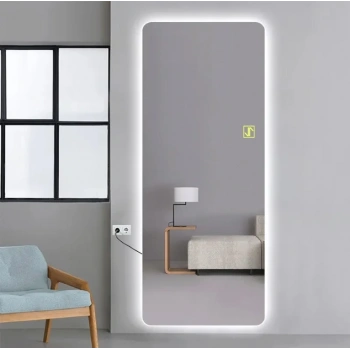 Ledli Dokunmatik Tuşlu Boy Aynası 50x150(h)cm