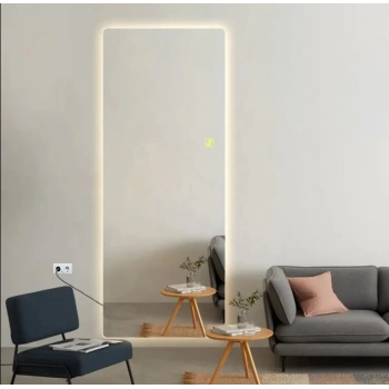 Ledli Dokunmatik Tuşlu Boy Aynası 50x150(h)cm