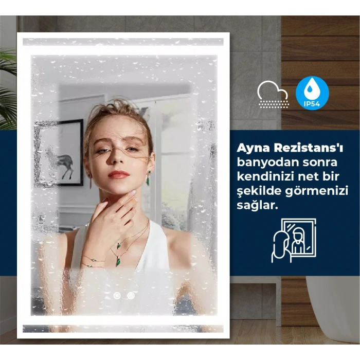 Ayna Buğu Önleyici Isıtıcı Rezistans 110 V - 220 V AC 60x90cm